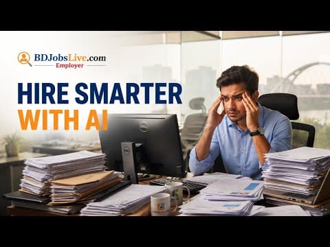 Best Job Site in Bangladesh | BDJobs Live Employer Portal | AI Powered Hiring Platform